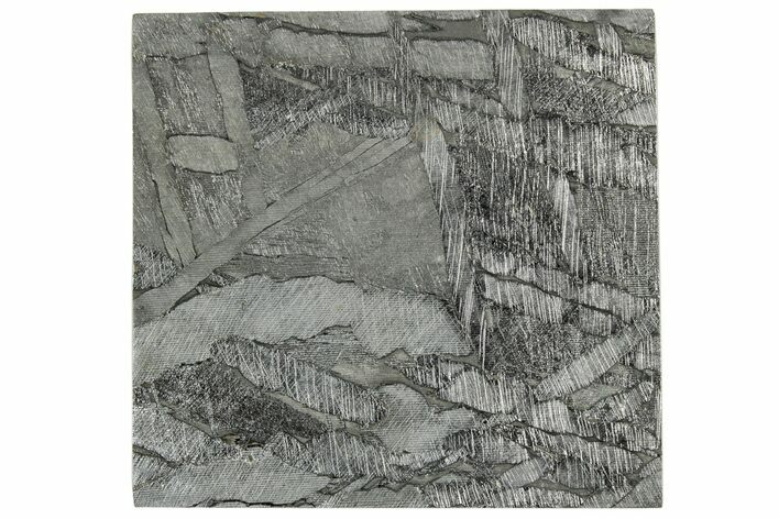 Etched Seymchan Meteorite Slice ( g) - Russia #313273